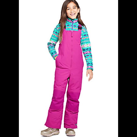 Lands end snow bibs Clearance